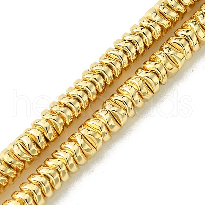 Electroplated Synthetic Non-Magnetic Hematite Beads Strands G-H020-F01-03-1