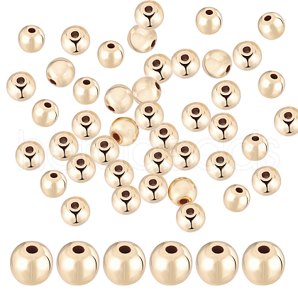 Beebeecraft Brass Beads KK-BBC0009-71B-1