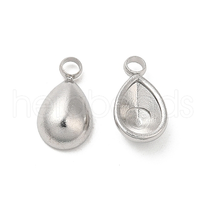 Non-Tarnish 304 Stainless Steel Charms STAS-H214-09P-1