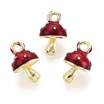 Alloy Enamel Pendants PALLOY-T090-50-1