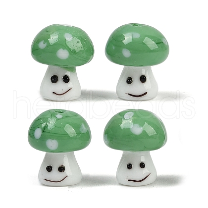 Handmade Lampwork Beads LAMP-B028-06F-1