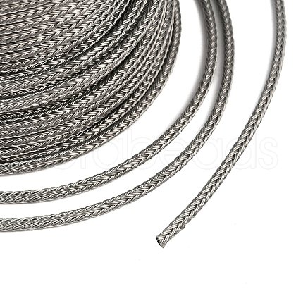 40M Nylon Coated 304 Stainless Steel Braided Wires TWIR-P002-01A-08-1