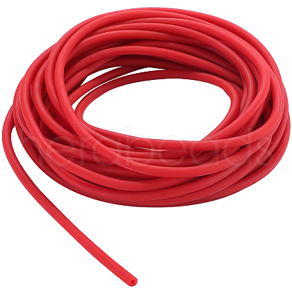 10M Round Rubber Elastic Cord Lanyard Rope EC-WH0008-02B-1