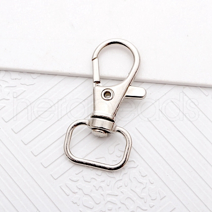 Alloy Swivel Lobster Claw Clasps PW-WG29257-01-1