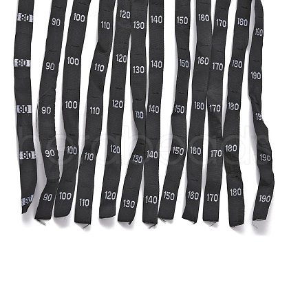  1200Pcs 12 Style Polyester Size Label(80/90/100/110/120/130/140/150/160/170/180/190) FIND-NB0002-47-1