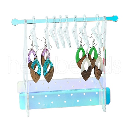 Laser Hanger Style Acrylic Earring Storage Display Rack ST-CJ0034-02-1