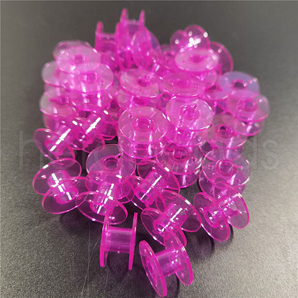 Transparent Plastic Bobbins PW22062464985-1