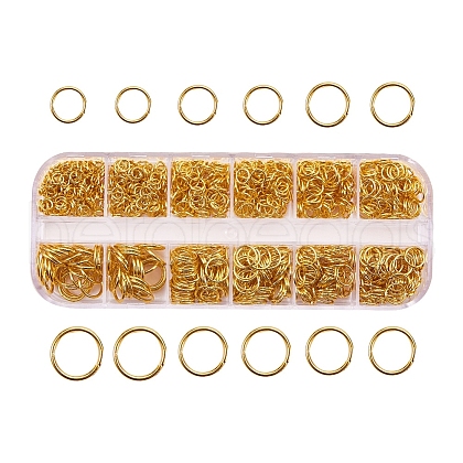 1 Box Iron Jump Rings IFIN-X0005-G-B-1