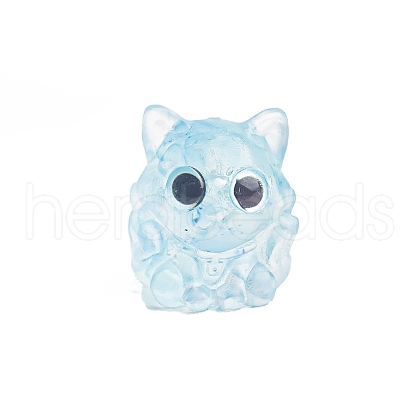 Resin Nine-tailed Fox Display Decoration PW-WG18546-10-1