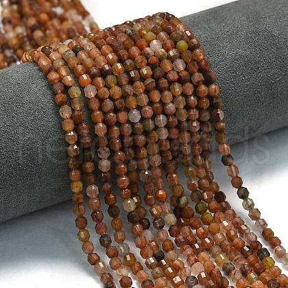 Natural Gemstone Beads Strands G-A260-A02-01-1