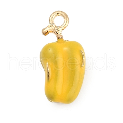 Alloy Enamel Pendants FIND-K020-16G-03-1