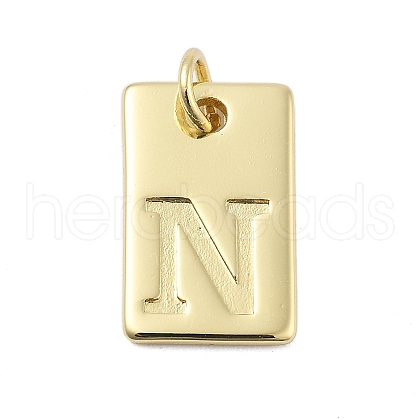 Brass Pendants KK-H206-10G-N-1
