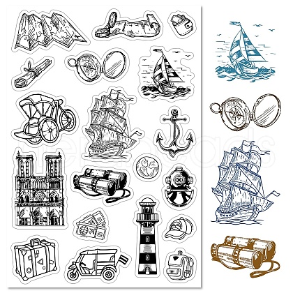 Custom PVC Plastic Clear Stamps DIY-WH0439-0017-1