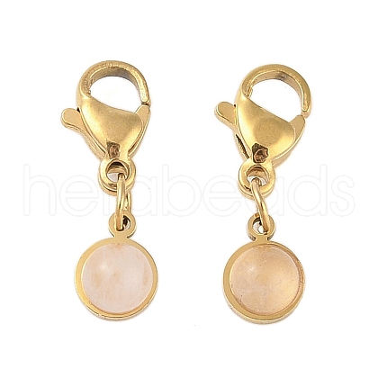 Ion Plating(IP) 316 Surgical Stainless Steel Pendant Decorations STAS-A097-04G-08-1