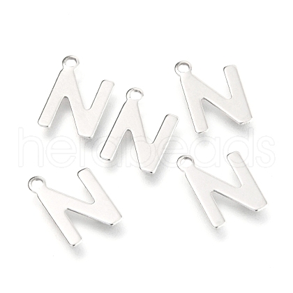 201 Stainless Steel Charms STAS-C021-06P-N-1