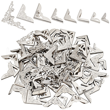   160Pcs 8 Styles Iron Corner Protector FIND-PH0018-43-1