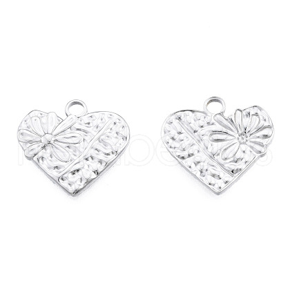 Non-Tarnish 201 Stainless Steel Pendants STAS-N098-242P-1