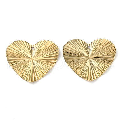 304 Stainless Steel Pendants STAS-Q308-02G-1