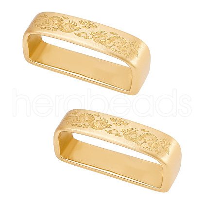 Brass Loop Keepers AJEW-WH0470-38C-1