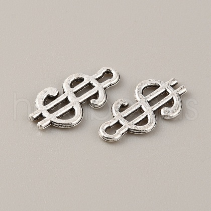 Money Theme Tibetan Style Alloy Pendants FIND-CJC0004-30AS-03-1