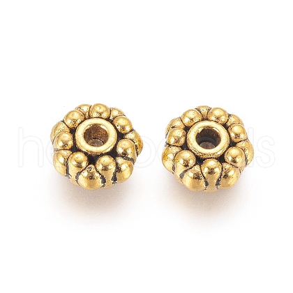 Tibetan Style Alloy Spacer Beads GLF0358Y-1