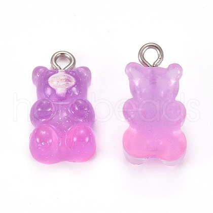 Resin Pendants RESI-TAC0002-17M-1