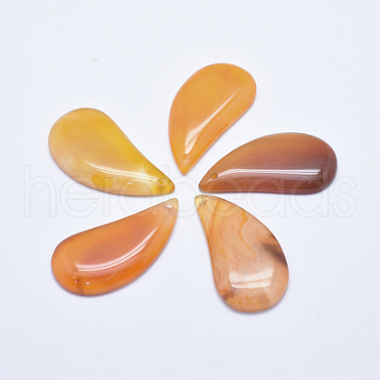 Natural Agate Pendants G-K238-07E-1