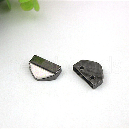 Alloy Bag Zipper Stopper PURS-PW0001-553B-1
