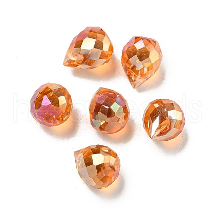 Electroplate Glass Beads EGLA-A041-02-FR01-1