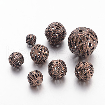 Iron Filigree Beads E589Y-NFR-1