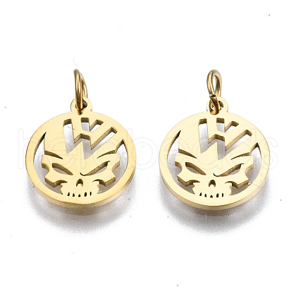 304 Stainless Steel Charms STAS-S116-394G-1