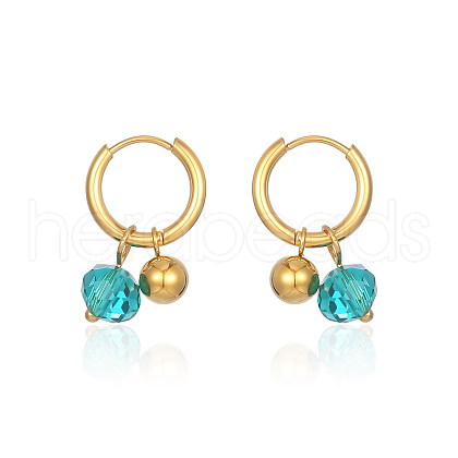 Stainless Steel Dangle Earrings for Women YZ1106-1-1