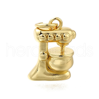 Brass Pendants KK-V002-25G-1