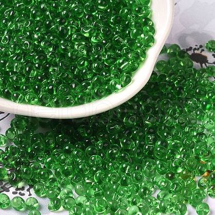 Transparent Colours Glass Seed Beads SEED-P006-02A-07-1