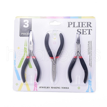 Carbon Steel Jewelry Pliers Sets PT-MSMC001-M2-1