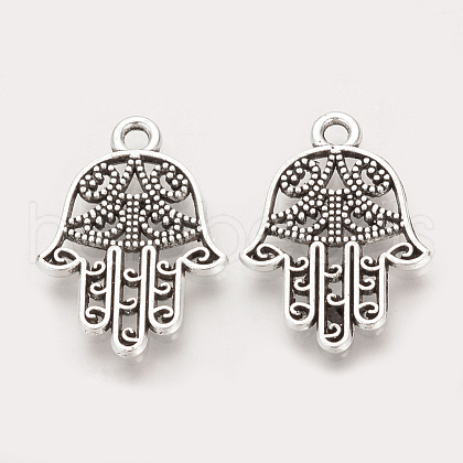 Tibetan Style Alloy Pendants TIBE-T007-07AS-LF-1