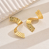 Middle Eastern Alloy Geometric Twist Stud Earrings BY5819-5