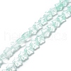 Transparent Glass Beads Strand GLAA-F112-02E-1