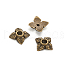 Tibetan Style Bead Caps TIBEB-TA0001-11-NR-3