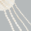  4Strands 2 Styles Natural Cultured Freshwater Pearl Beads Strands PEAR-NB0001-64-8
