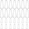Unicraftale 304 Stainless Steel Ice Pick Pinch Bails STAS-UN0010-28-1