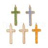 Glass Pendants PALLOY-JF03678-1