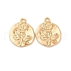 Brass Pendants KK-Z112-22G-02-1