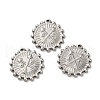 Non-Tarnish 304 Stainless Steel Pendants STAS-Q001-11P-2