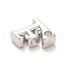 Rack Plating Brass Cubic Zirconia Beads KK-L210-008P-F-2