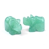 Natural Green Aventurine Carved Healing Rhinoceros Figurines PW-WG79874-03-1