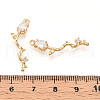 Brass Micro Pave Cubic Zirconia Pendants KK-N261-84G-3