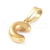 316L Surgical Stainless Steel Charms STAS-G315-01G-C-2