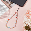 Resin Lanyard Wrist Strap Phone Star Charms Straps DIY-WH20003-12-4