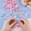 ARRICRAFT Mixed Style Acrylic Beads MACR-AR0001-17-5